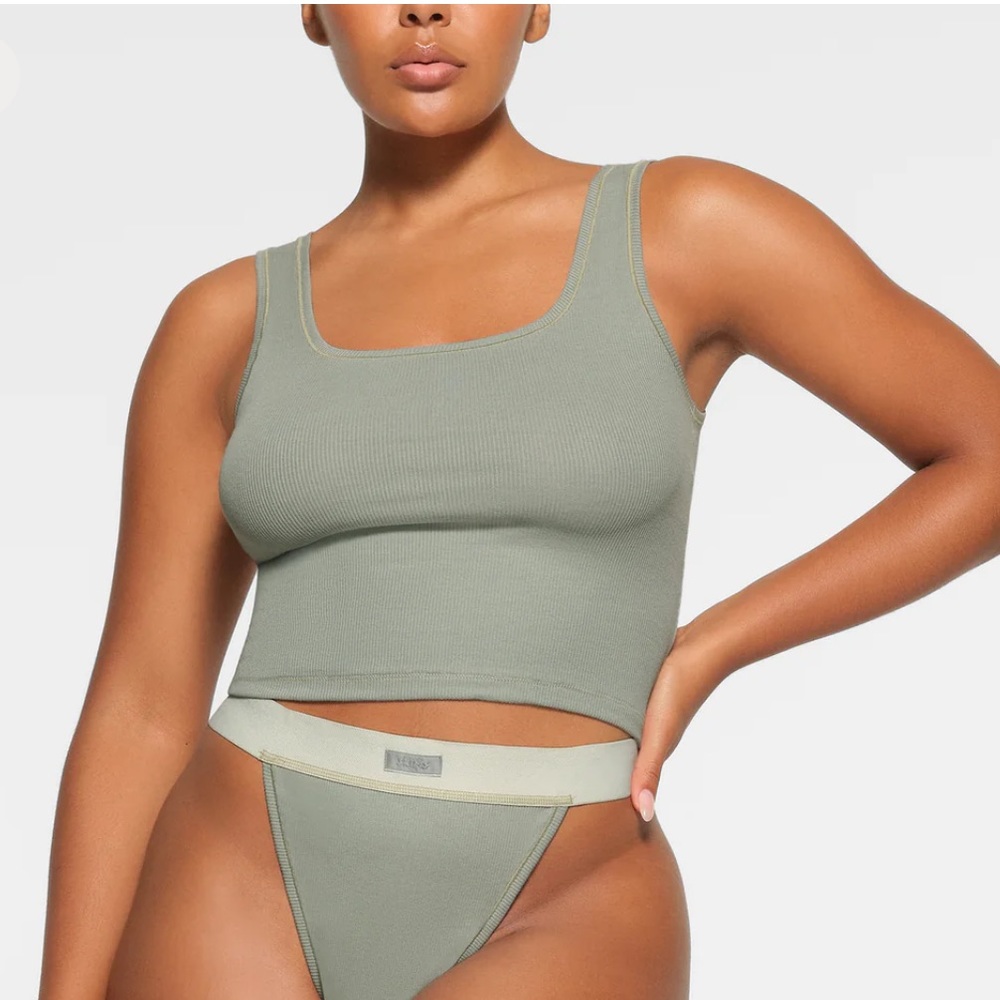 SKIMS Cotton Rib Tank